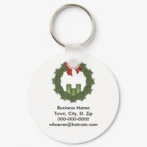 Business Christmas Keychain