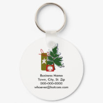 Business Christmas Keychain
