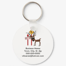 Business Christmas Keychain