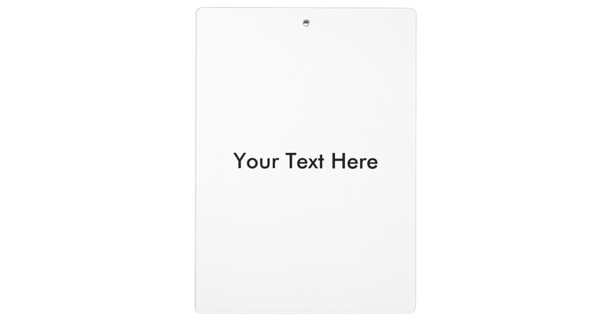 Business Clipboard Templates Zazzle
