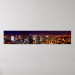 Business District of La Defense in Paris Panorama Poster