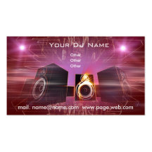 business_DJ Business Card Templates