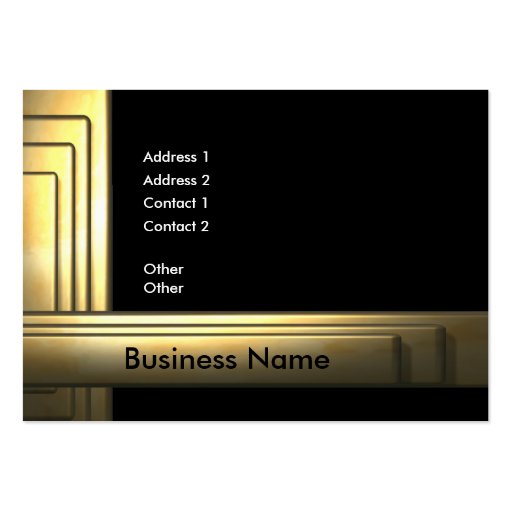 business_gold_big business card template