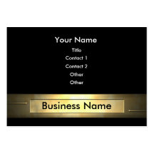 business_gold business card