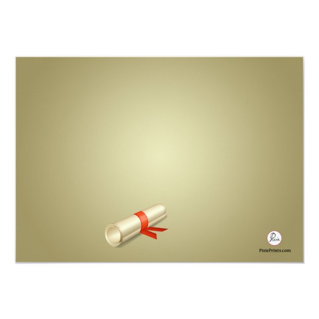 Business Graduate Graduation Invitation
