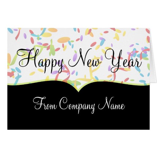 Business Happy New Year Cards | Zazzle