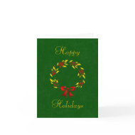 Business Holiday Card card