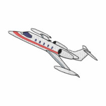 Business Jet embroidered shirts