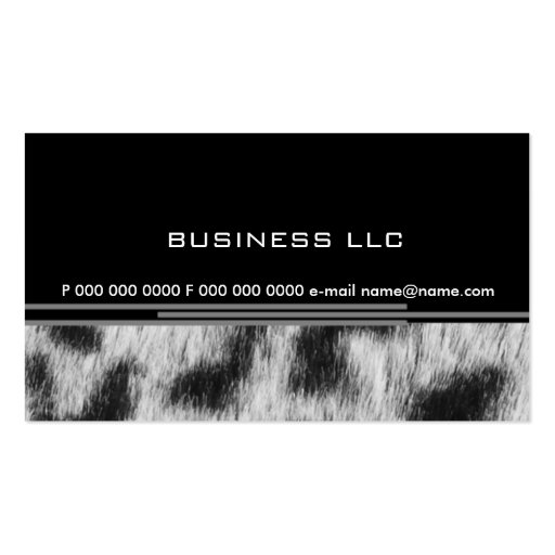 business_leo business cards (front side)