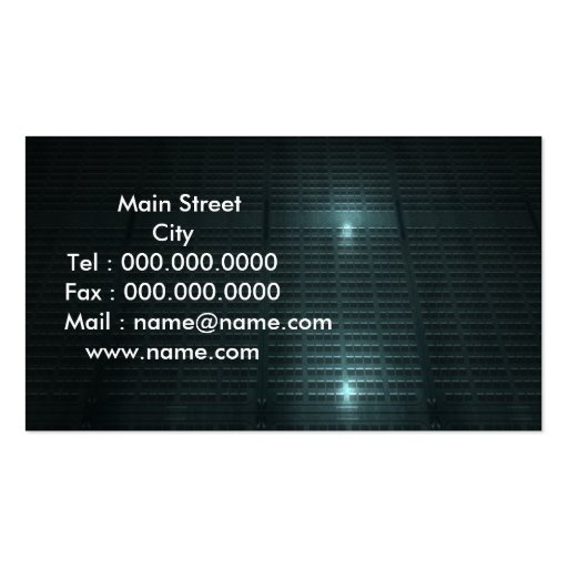 business_m business card template (back side)