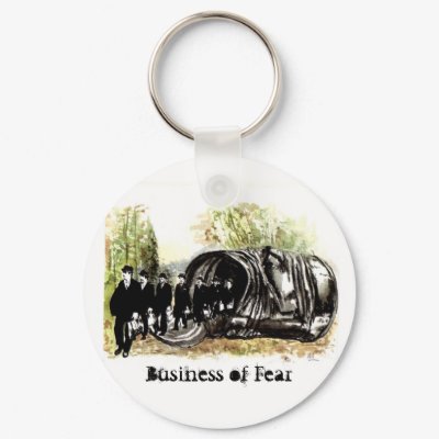 Business of Fear Keychain by bulgan_lumini