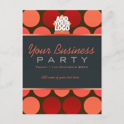 Business Office Workshop Party Invitation template postcard