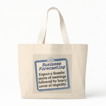 Business outlook for the next quarter canvas bag