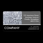 Business Photo - Snowy Branches labels