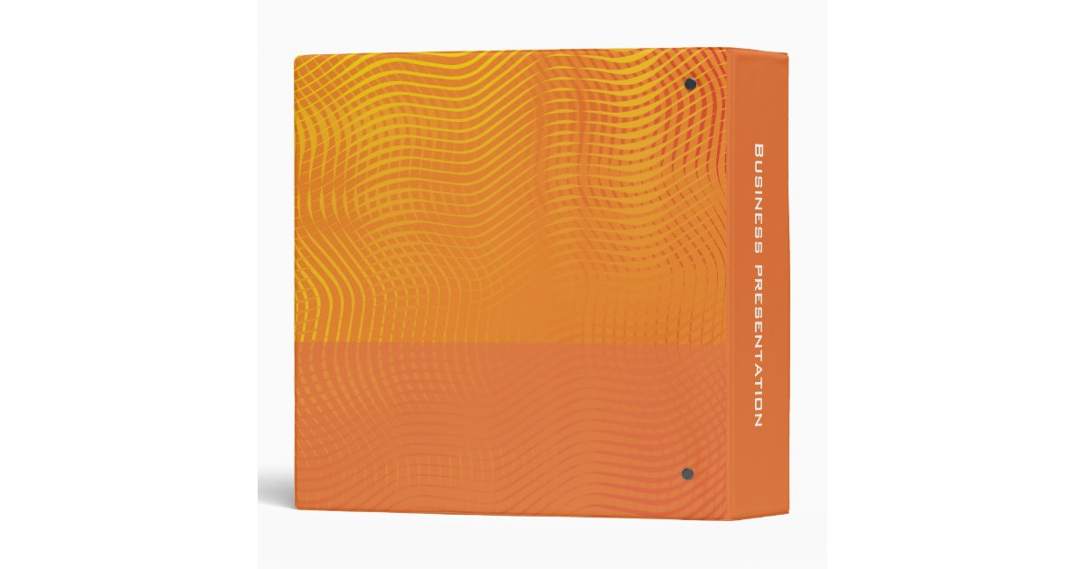 Business presentation - Binder | Zazzle
