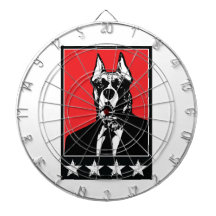 Business Suit Dog Dartboards