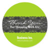 Business Thank You Sexy Lace Green sticker