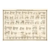 BUSINESS WAGONS of 1881 Print