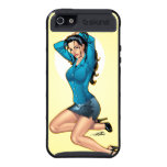 Business Woman Pulling Her Hair Up and Ready to Go Cover For iPhone 5