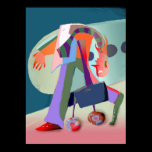 Businessman in the airport posters