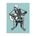 Busker Bones Post Card