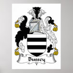 Bussey Family Crest Print