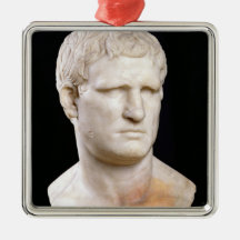 Bust of Agrippa Christmas Tree Ornament