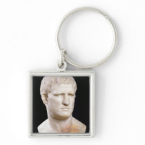 Bust of Agrippa Key Chains