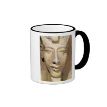 Bust of Amenophis IV   from the Temple of Amun Mug