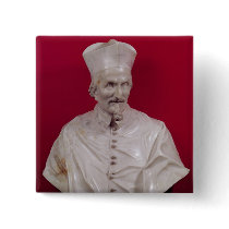Bust of Cardinal Francesco Barberini Button