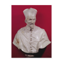 Bust of Cardinal Francesco Barberini Postcard