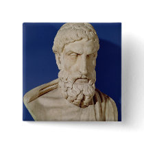 Bust of Epicurus Pin