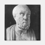 Bust of Hippocrates Fridge Magnets