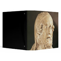 Bust of Homer, Hellenistic period 3 Ring Binders