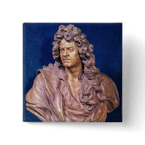 Bust of Jean Baptiste Lully Buttons