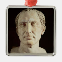 Bust of Julius Caesar 2 Christmas Tree Ornament