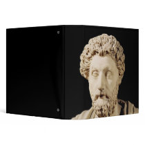 Bust of Marcus Aurelius Vinyl Binders