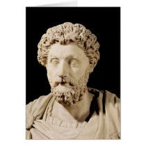 Bust of Marcus Aurelius Greeting Card