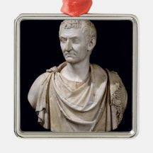 Bust of Marcus Cocceius Nerva Christmas Tree Ornament