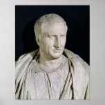 Bust of Marcus Tullius Cicero Posters