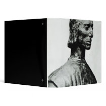 Bust of Niccolo Machiavelli Vinyl Binder