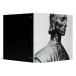 Bust of Niccolo Machiavelli Vinyl Binder
