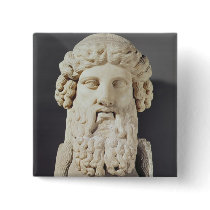 Bust of Plato Pins