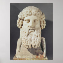 Bust of Plato Print