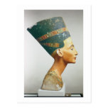 Bust of Queen Nefertiti, side view, from the studi Postcards