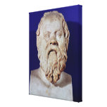 Bust of Socrates Gallery Wrap Canvas