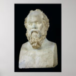 Bust of Socrates Posters