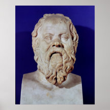 Bust of Socrates Print