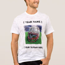 Busted Helmet Customizable T-Shirt - Customized