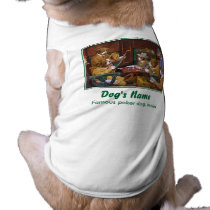 Busted! ("His Station and Four Aces") pet clothing by VintagePets Busted! ("His Station and Four Aces") pet clothing
